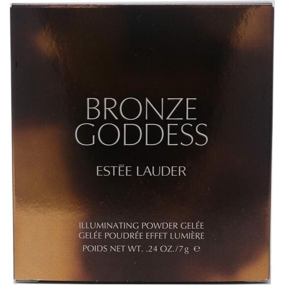 Estee Lauder Bronze Goddess Makeup Face Highlighting Powder Gelee 02 Solar Crush - Picture 2 of 11
